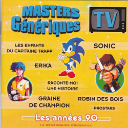 Masters Gnriques TV : Les Annes 90 Soundtrack (Various ) - CD cover