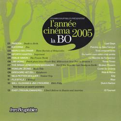 L'Anne Cinma 2005 - La BO Ścieżka dźwiękowa (Various ) - Tylna strona okladki plyty CD
