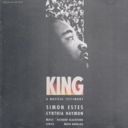 King - A Musical Testimony Soundtrack (Maya Angelou, Richard Blackford) - CD cover