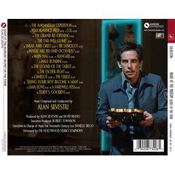 Night at the Museum: Secret of the Tomb Trilha sonora (Alan Silvestri) - CD capa traseira