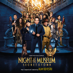 Night at the Museum: Secret of the Tomb サウンドトラック (Alan Silvestri) - CDカバー