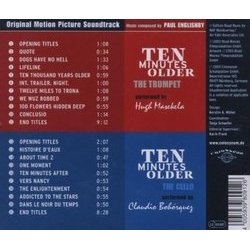 Ten Minutes Older Colonna sonora (Paul Englishby) - Copertina posteriore CD