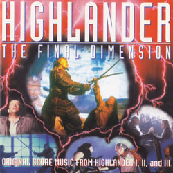 Highlander: The Final Dimension 声带 (Stewart Copeland, Michael Kamen, J. Peter Robinson) - CD封面