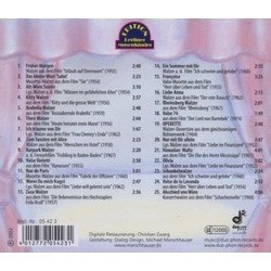 Filmwalzer aus Deutschen Filmen 1911-1997 Soundtrack (Hans-Martin Majewski) - CD Back cover