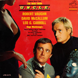The  Man From U.N.C.L.E. Soundtrack (Various Artists, Hugo Montenegro) - CD cover