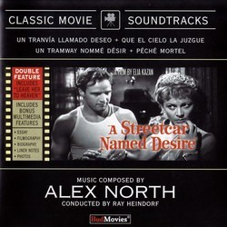 A Streetcar named Desire / Leave her to Heaven Ścieżka dźwiękowa (Alfred Newman, Alex North) - Okładka CD