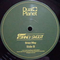 Turkey Shoot サウンドトラック (Brian May) - CDインレイ