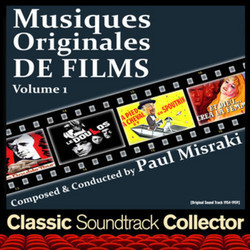 Musiques Originales De Films Volume 1 1954-1959 Trilha sonora (Paul Misraki) - capa de CD