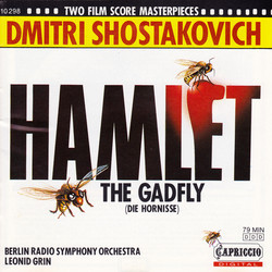 Dmitri Shostakovich: Hamlet / The Gadfly Soundtrack (Dmitri Shostakovich) - CD cover