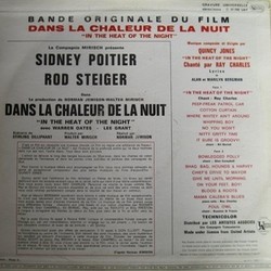 Dans la Chaleur de la Nuit Soundtrack (Quincy Jones) - CD Achterzijde