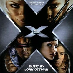 X2: X-Men United Soundtrack (John Ottman) - CD-Cover