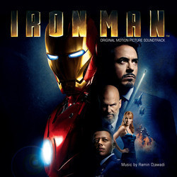 Iron Man Trilha sonora (Ramin Djawadi) - capa de CD