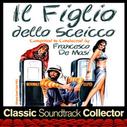 Il Figlio dello sceicco Trilha sonora (Francesco De Masi) - capa de CD