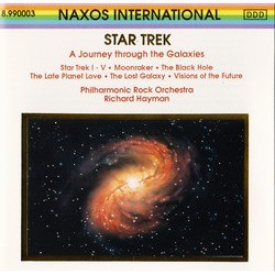 Star Trek: A Journey through the Galaxies Soundtrack (Various ) - Cartula