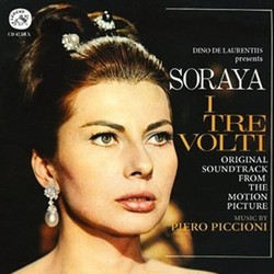 I Tre volti Soundtrack (Piero Piccioni) - CD-Cover