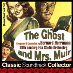 The Ghost and Mrs. Muir Trilha sonora (Bernard Herrmann) - capa de CD