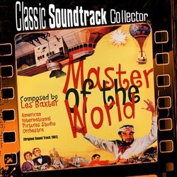 Master of the World サウンドトラック (Les Baxter) - CDカバー
