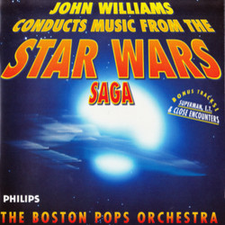 John Williams Conducts Music From Star Wars Saga Soundtrack (John Williams) - CD cover