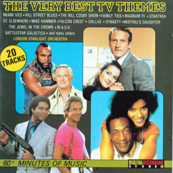 The Very Best TV Themes Soundtrack (Various ) - CD cover