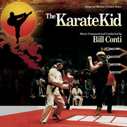 The Karate Kid サウンドトラック (Bill Conti) - CDカバー