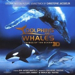 Dolphins and Whales 3D サウンドトラック (Christophe Jacquelin) - CDカバー