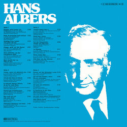 Hans Albers: Hoppla, Jetzt Komm' Ich Soundtrack (Hans Albers, Various Artists) - CD-Rückdeckel