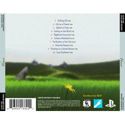 Flower Soundtrack (Vincent Diamante) - CD Back cover