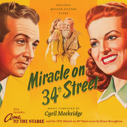 Miracle on 34th Street / Come to the Stable Soundtrack (Bruce Broughton, Cyril Mockridge) - CD cover