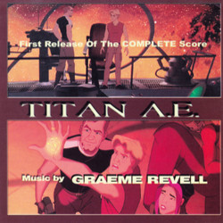 Titan A.E. Trilha sonora (Graeme Revell) - capa de CD