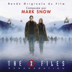 X-Files Rgnration Ścieżka dźwiękowa (Mark Snow) - Okładka CD