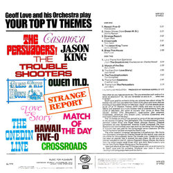 Your Top TV Themes Soundtrack (Various Artists, Geoff Love) - CD Achterzijde