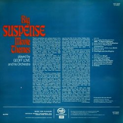 Big Suspense Movie Themes サウンドトラック (Various Artists, Geoff Love) - CD裏表紙