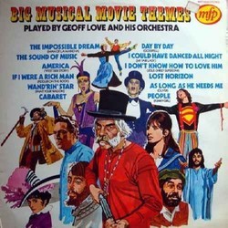 Big Musical Movie Themes Soundtrack (Various Artists, Geoff Love) - CD-Cover