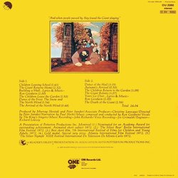 The Selfish Giant Ścieżka dźwiękowa (Ron Goodwin) - Tylna strona okladki plyty CD