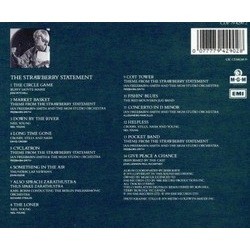 The Strawberry Statement サウンドトラック (Various Artists) - CD裏表紙