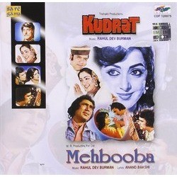 Kudrat / Mehbooba Soundtrack (Various Artists, Anand Bakshi, Rahul Dev Burman, Qateel Shifai, Majrooh Sultanpuri) - CD cover