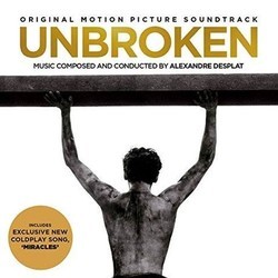 Unbroken Trilha sonora (Alexandre Desplat) - capa de CD