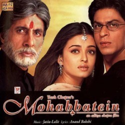 Mohabbatein Soundtrack (Anand Bakshi, Jatin Pandit, Lalit Pandit) - CD cover