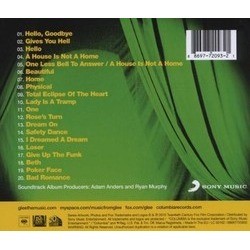Glee: The Music,Volume 3: Showstoppers Soundtrack (Various Artists, Glee Cast) - CD Back cover