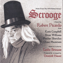 Scrooge Trilha sonora (Leslie Bricusse) - capa de CD