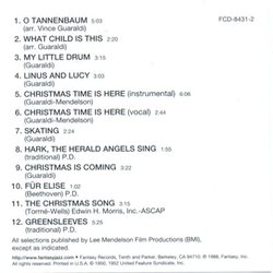 A Charlie Brown Christmas Trilha sonora (Vince Guaraldi) - CD-inlay