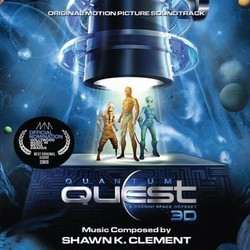 Quantum Quest: A Cassini Space Odyssey Trilha sonora (Shawn K. Clement) - capa de CD