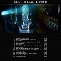 Blade Runner Ścieżka dźwiękowa (Various Artists,  Vangelis) - wkład CD