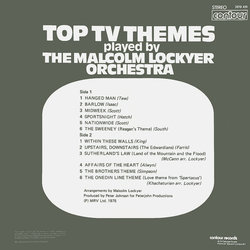 Top TV Themes Soundtrack (Various Artists, Malcolm Lockyer) - CD Back cover