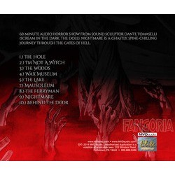 Nightmare Ścieżka dźwiękowa (Dante Tomaselli) - Tylna strona okladki plyty CD