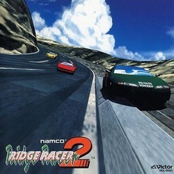 Ridge Racer 2 サウンドトラック (Takayuki Aihara, Shinji Hosoe, Nobuyoshi Sano, Ayako Saso) - CDカバー