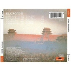 Silk Road II Ścieżka dźwiękowa (Kitaro ) - Tylna strona okladki plyty CD