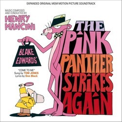 The Pink Panther Strikes Again サウンドトラック (Henry Mancini) - CDカバー