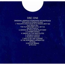 Fantasia Ścieżka dźwiękowa (Various Artists) - Tylna strona okladki plyty CD