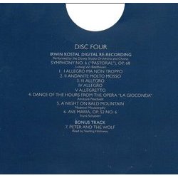 Fantasia Ścieżka dźwiękowa (Various Artists) - wkład CD